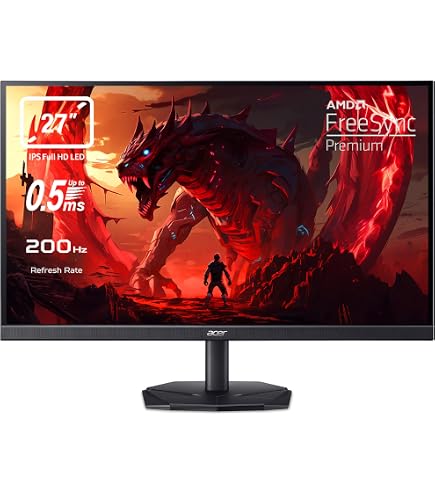acer Nitro VG252QXbmiipx Monitor Gaming G-SYNC Compatible, 24,5